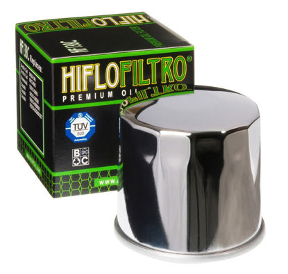 Obrazek HIFLO Filtr oleju HF138C chromowany
