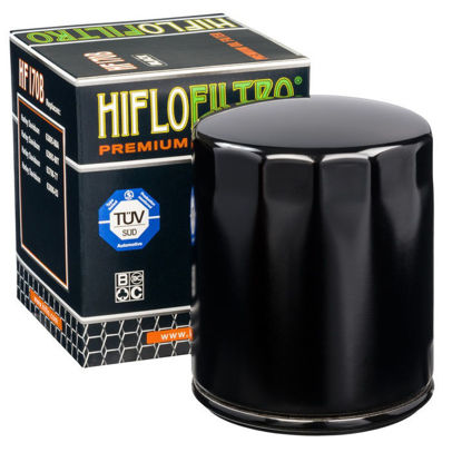 Obrazek HIFLO Filtr oleju HF170B czarny Harley-Davidson