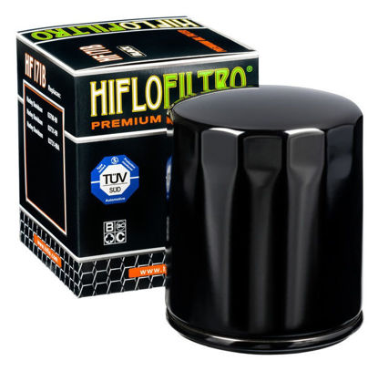 Obrazek HIFLO Filtr oleju HF171B czarny Harley-Davidson
