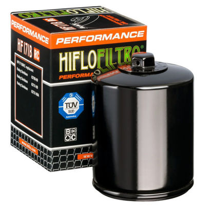 Obrazek HIFLO Filtr oleju HF171BRC Racing Performance czarny Harley-Davidson