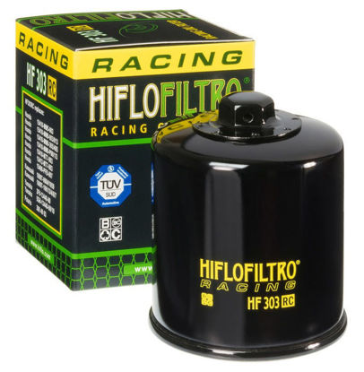 Obrazek HIFLO Filtr oleju HF303RC Racing filtr z nakrętką 17mm