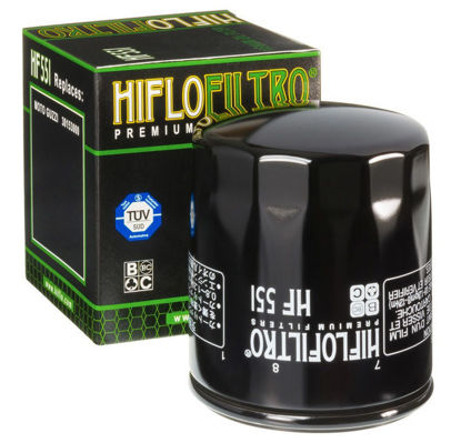 Obrazek HIFLO Filtr oleju HF551 Moto Guzzi