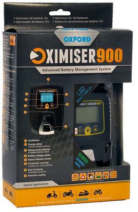 Obrazek OXIMISER 900 OXFORD Ładowarka do akumulatorów prostownik