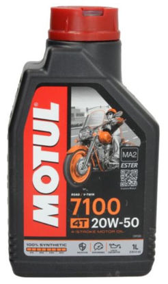 Obrazek Motul 7100 20W50 1L 4T olej syntetyczny olej silnikowy
