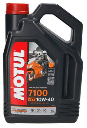 Obrazek Motul 7100 10W40 4L 4T olej syntetyczny olej silnikowy