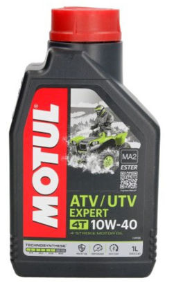 Obrazek Motul ATV UTV EXPERT 10W40 1L 4T Technosynthese Ester olej półsyntetyczny olej silnikowy