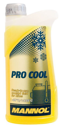 Obrazek Mannol PRO COOL 1L gotowy do użycia płyn do chłodnic -40/135 płyn chłodzący płyn chłodniczy