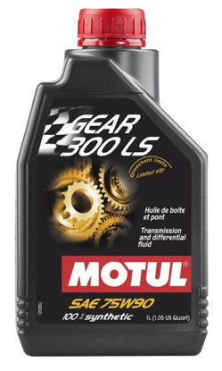 Obrazek Motul GEAR 300 LS 75W90 1L syntetyczny olej przekładniowy GL-5