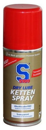 Obrazek S100 Dry Lube Chain Spray 100 ml smar do łańcucha S100 2381