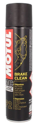 Obrazek Motul P2 Brake Clean 400 ml Preparat do czyszczenia układów hamulcowych