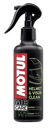 Obrazek Motul M1 Helmet Visor Clean 250 ml Preparat do czyszczenia skorupy i wizjera kasku