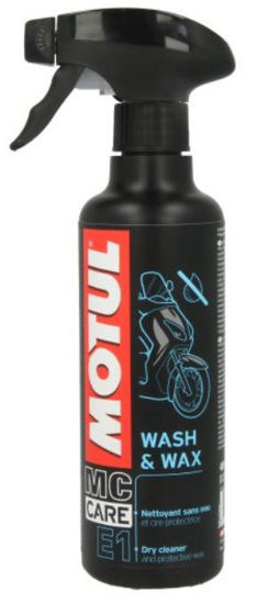 Obrazek Motul E1 Wash & Wax atomizer 400 ml Preparat do pielęgnacji nadwozia