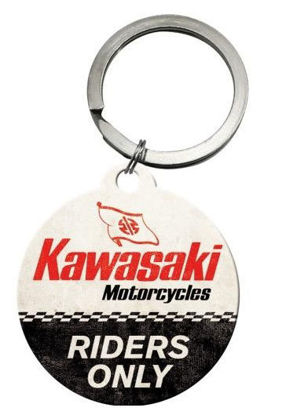 Obrazek Brelok do kluczy KAWASAKI Riders Only breloczek 48032