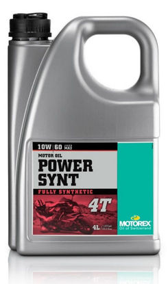 Obrazek Motorex POWER SYNT 10W60 4L olej syntetyczny 4T 10W-60