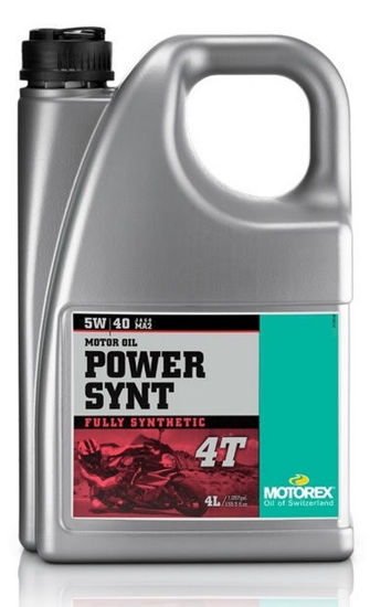 Obrazek Motorex POWER SYNT 5W40 4L olej syntetyczny 4T 5W-40