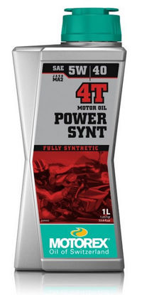 Obrazek Motorex POWER SYNT 5W40 1L olej syntetyczny 4T 5W-40