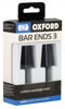 Obrazek Końcówki kierownicy czarne Oxford BARENDS 3 ciężarki kierownicy OX599