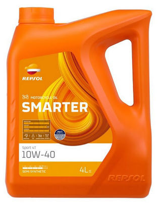 Obrazek Repsol Smarter Sport 10W40 4L 4T olej półsyntetyczny olej silnikowy