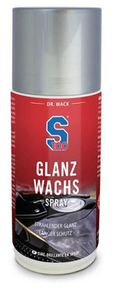 Obrazek S100 Glanz Wachs Spray 250 ml Wosk w aerozolu S100 2470 wax spray powierzchnie błyszczące