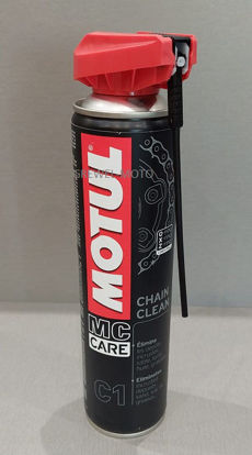 Obrazek Motul C1 Chain Clean 400 ml spray do czyszczenia łańcucha zmywacz