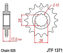 Obrazek JTF1371,15 JT Zębatka przednia 1371 15 zębów JTF1371.15