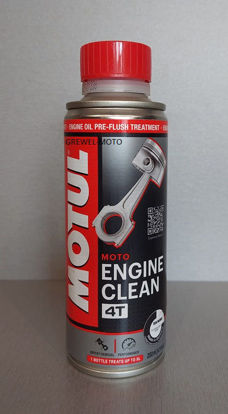 Obrazek Engine Clean Moto 200 ml Motul preparat do płukania silnika do czyszczenia silnika podczas wymiany oleju