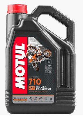 Obrazek Motul 710 2T 4L olej syntetyczny olej silnikowy