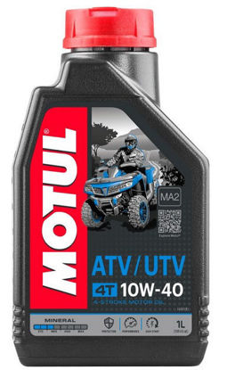 Obrazek Motul ATV UTV 10W40 1L 4T olej mineralny olej silnikowy