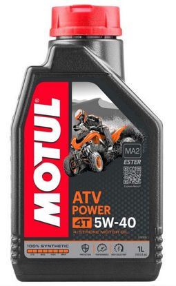 Obrazek Motul ATV POWER 5W40 1L 4T olej syntetyczny olej silnikowy