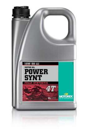 Obrazek Motorex POWER SYNT 10W50 4L olej syntetyczny 4T 10W-50